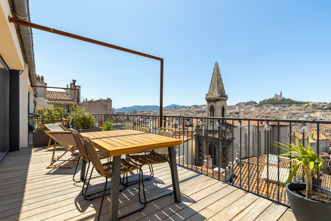 Terrasse lieutaud � - MARSEILLE 13001