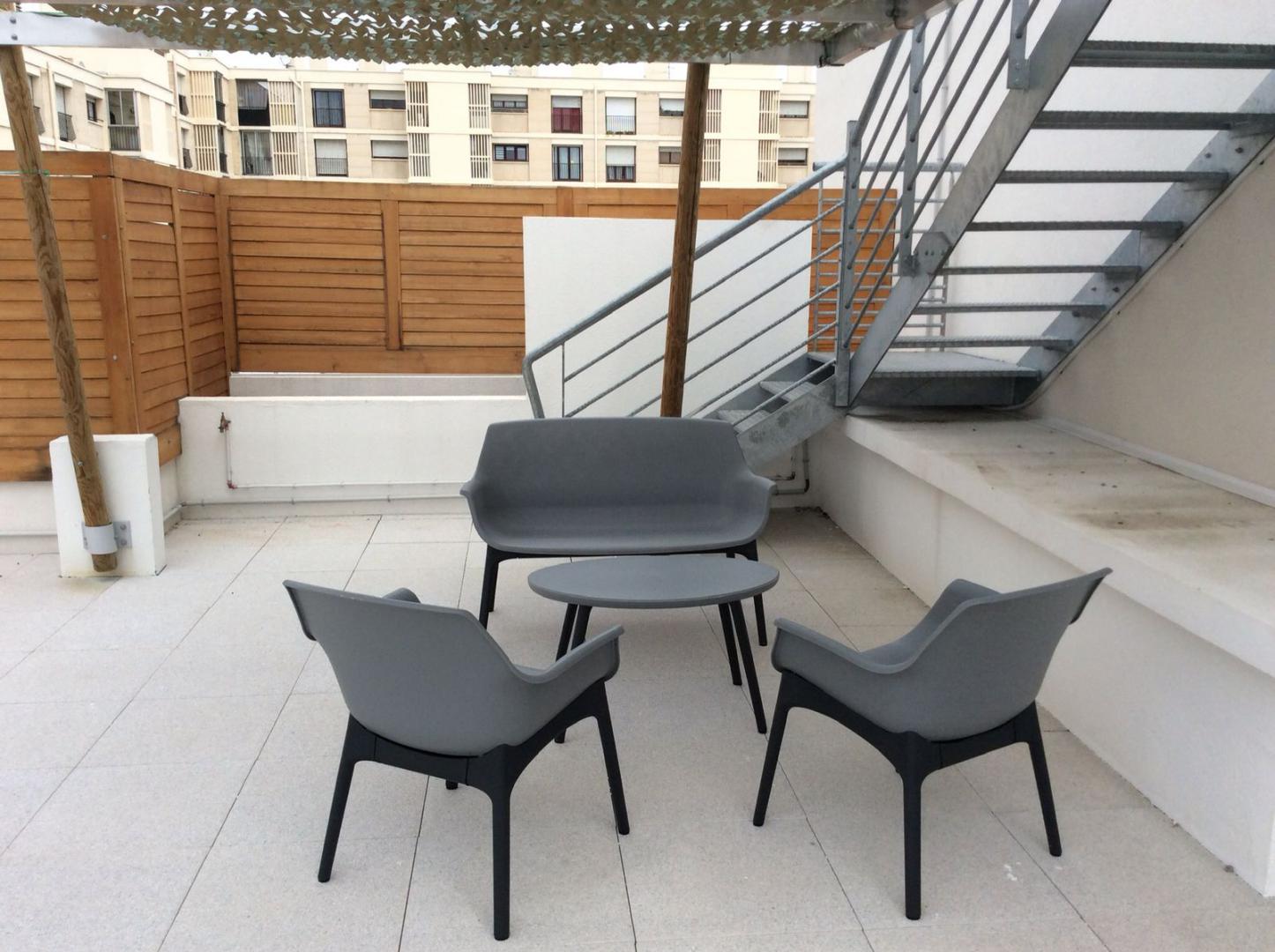 Terrasse sur les toits* - Marseille 13003