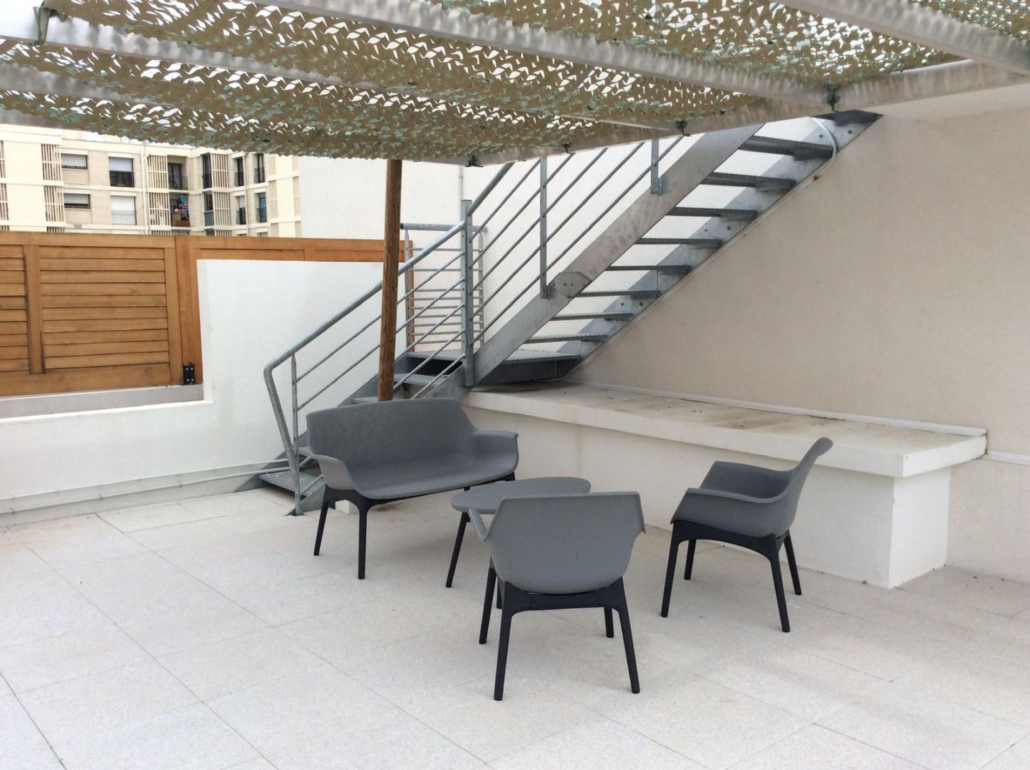 Terrasse sur les toits* - Marseille 13003