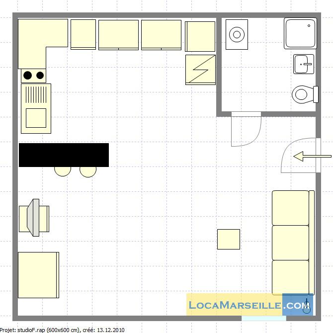 Studio Francis* - Marseille 13001